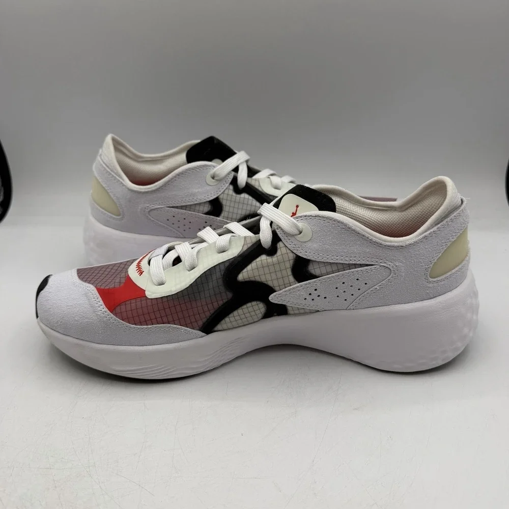 Air Jordan Delta 3 Low Shoes Mens Sz 10.5 White/Chile Red Sneakers DN2647-160‎